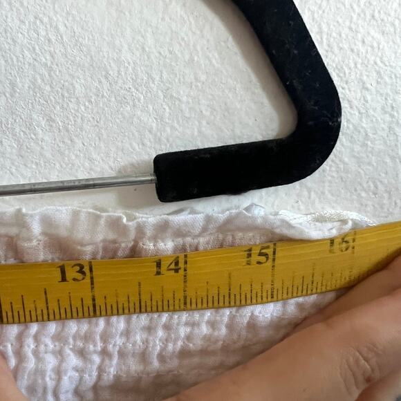 Ravinya White Tube Top Maxi Dress Strapless Flowy Boho Y2K Cottagecore Small - Picture 5 of 5